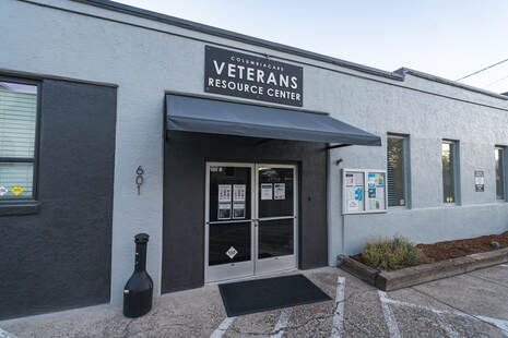 Veterans Resource Center entrance